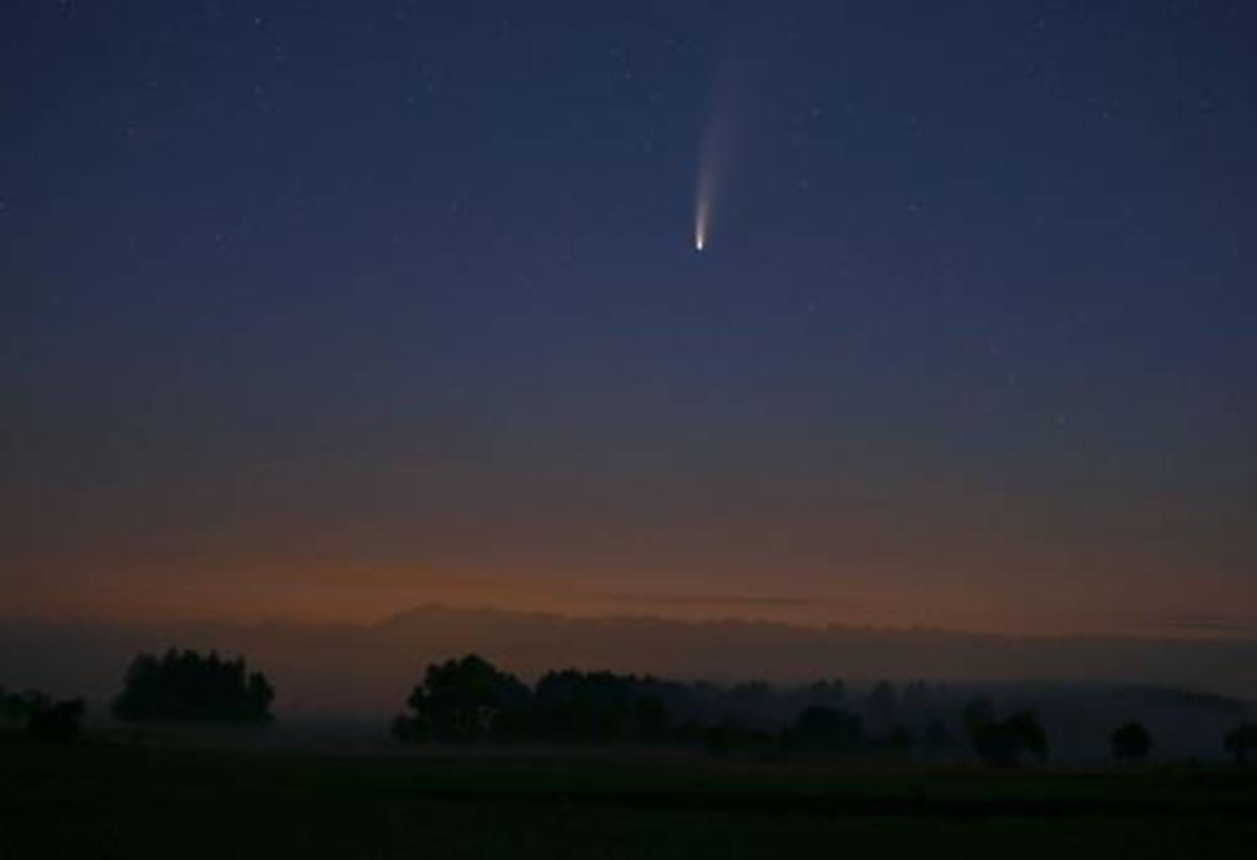 Imagens impressionantes de Neowise, o cometa que pode ser visto a olho nu