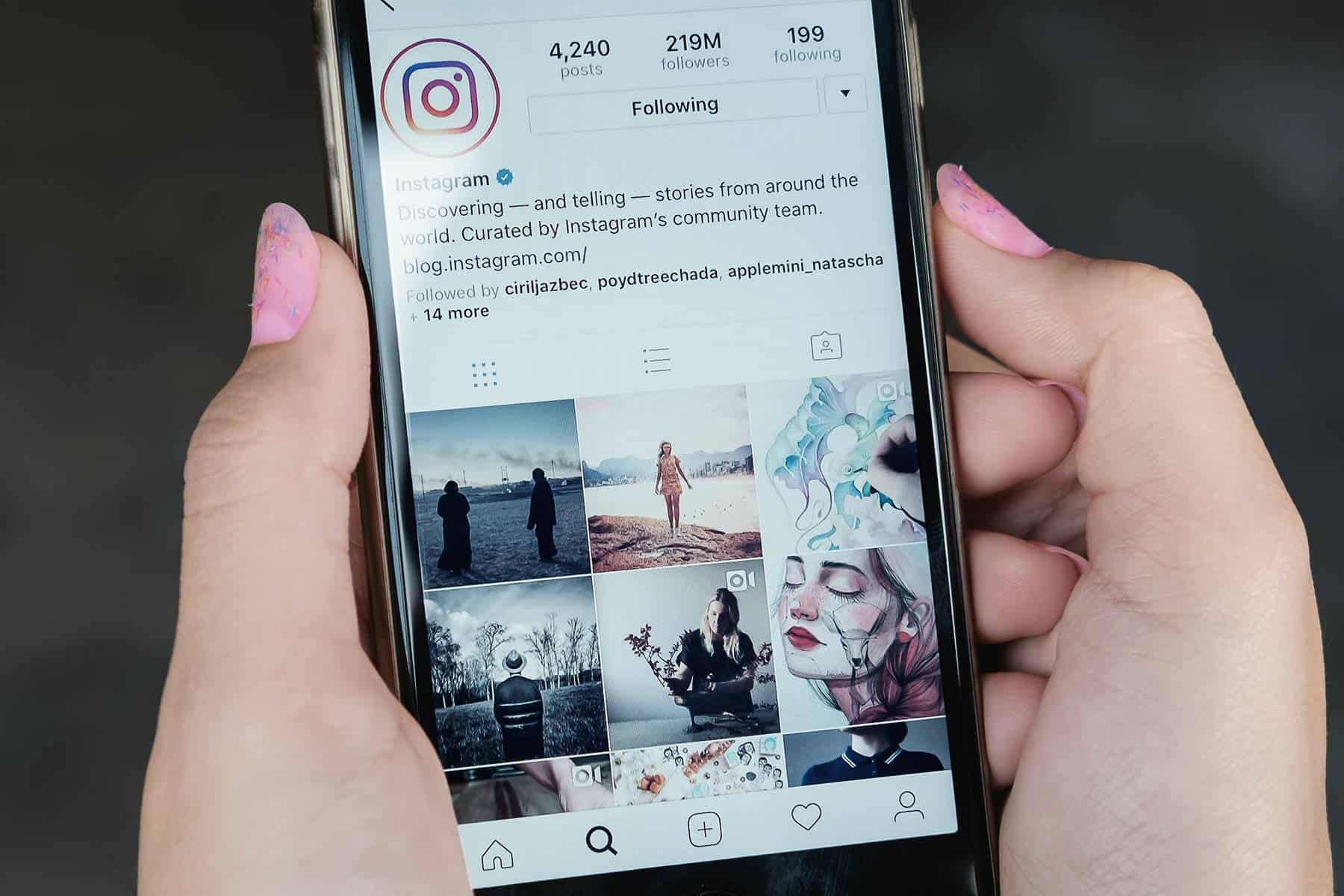Instagram começou a avisar quando tiramos uma captura de tela?