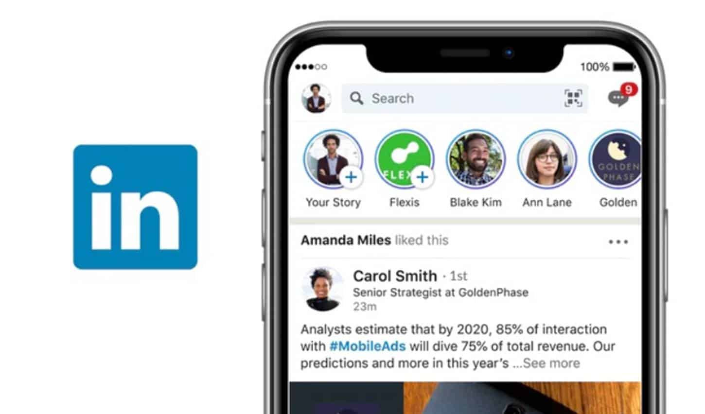 LinkedIn adere à tendência e lança 'stories' em sua plataforma