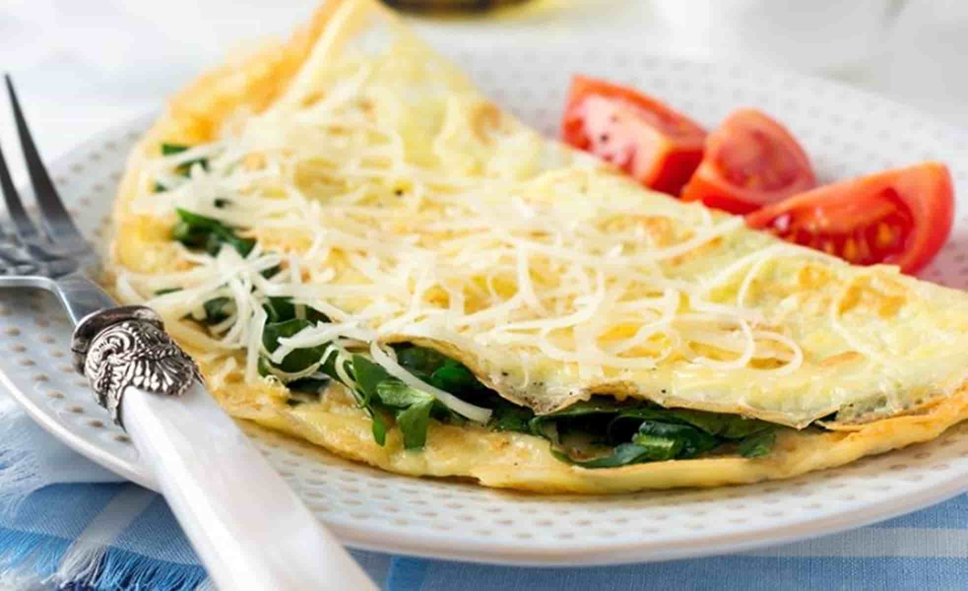 Desfrute de um café da manhã saudável com este omelete diferenciado