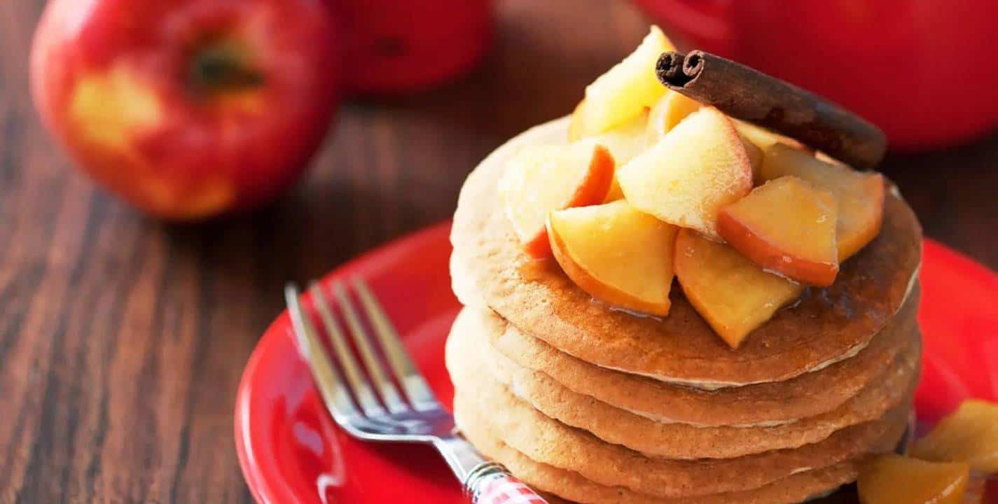 Panquecas de maçã: a receita mais fácil e rápida de preparar em 10 minutos