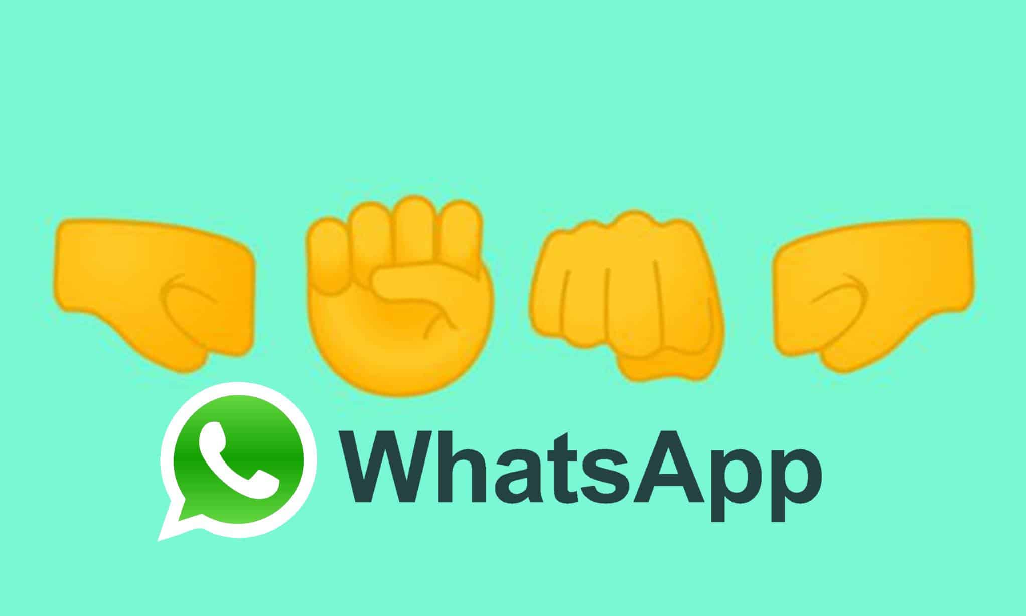 Surpreenda-se!  Este é o verdadeiro significado dos emojis 4 punhos no WhatsApp