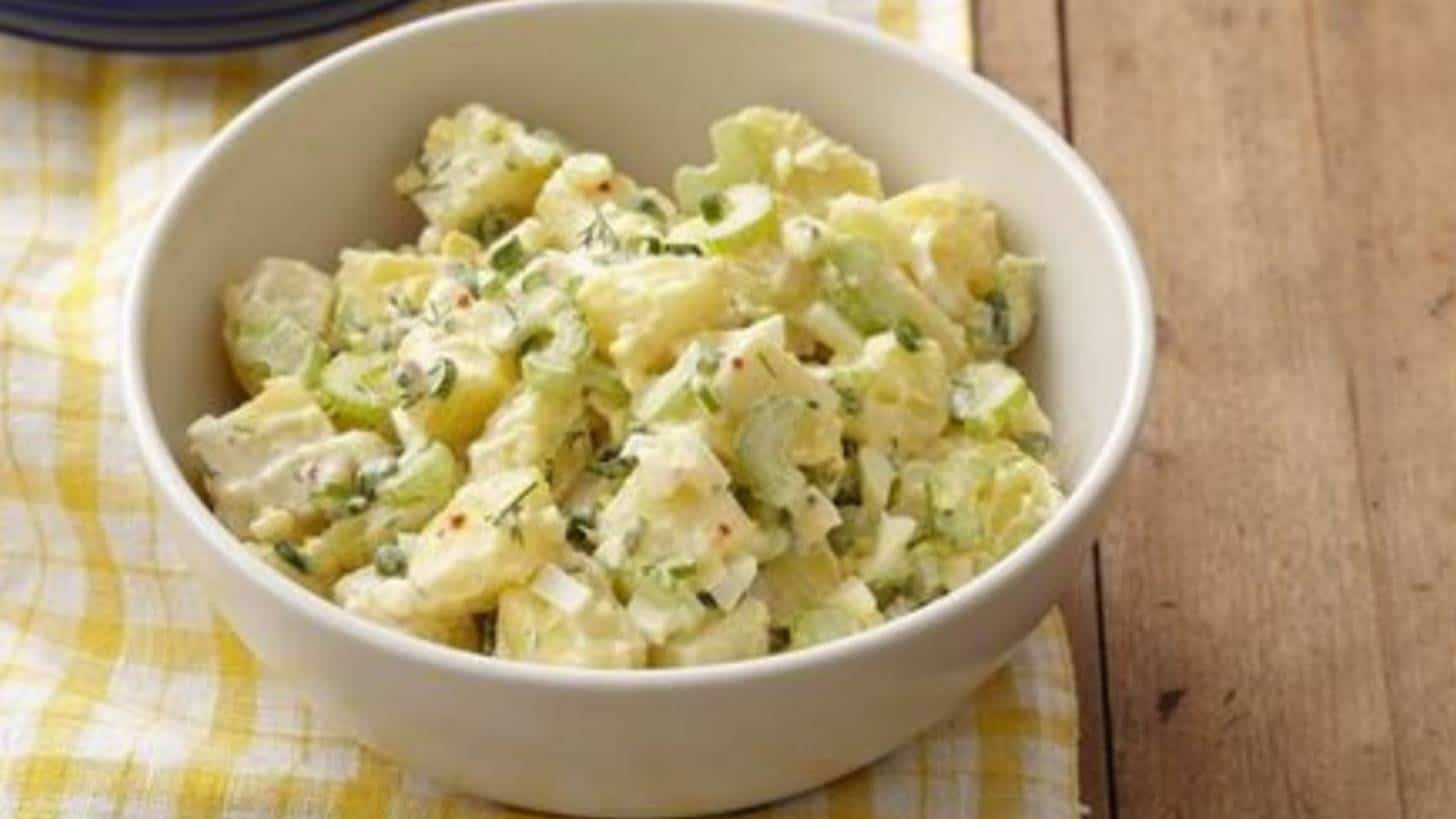 A melhor salada de batata cremosa para fazer em 20 minutos!