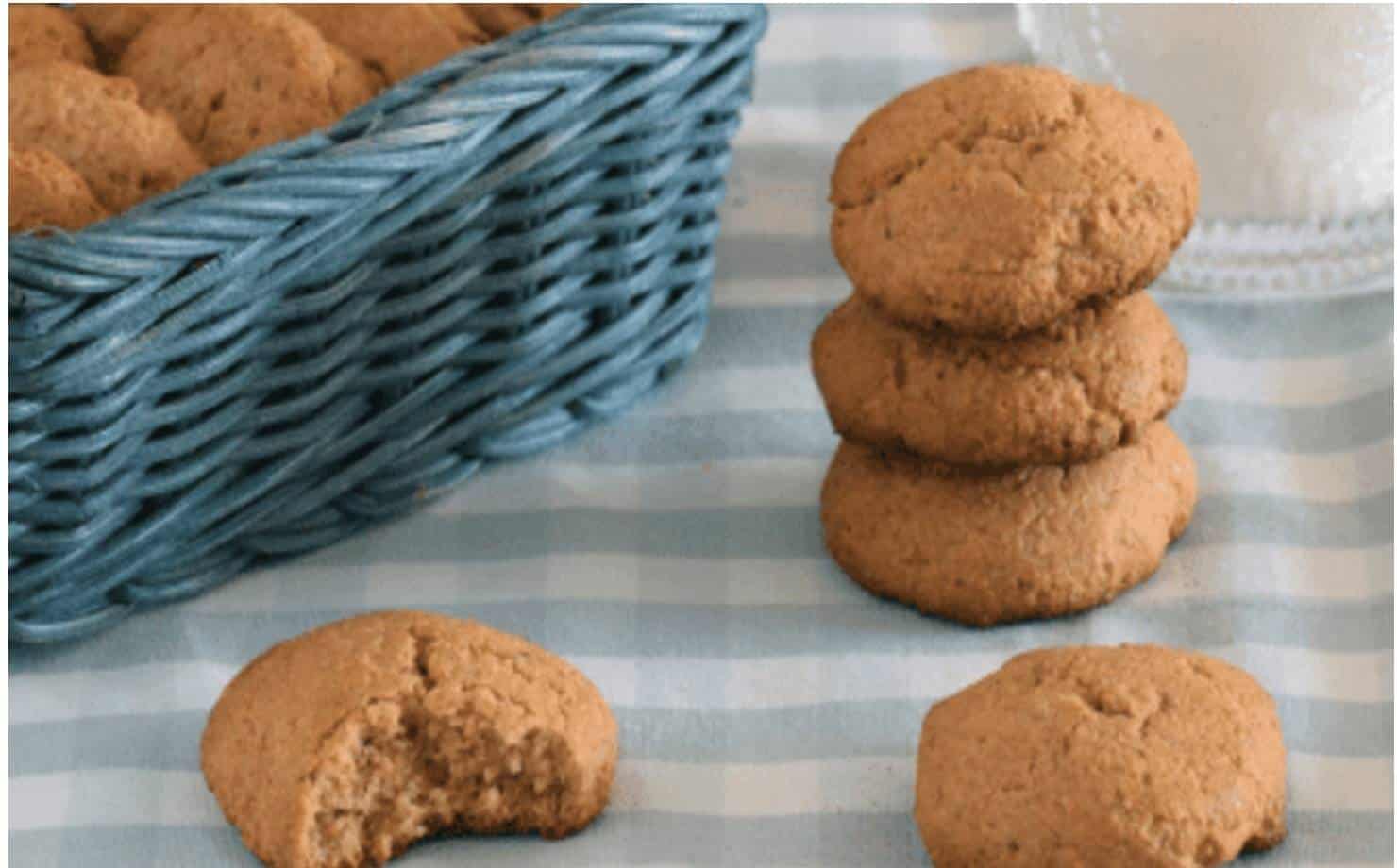 Sem açúcar: biscoitos de gengibre para um lanche muito saudável