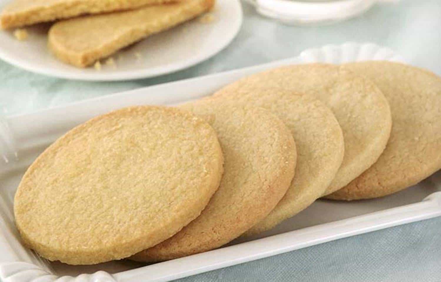 Os biscoitos mais fáceis de fazer: apenas manteiga, açúcar e farinha