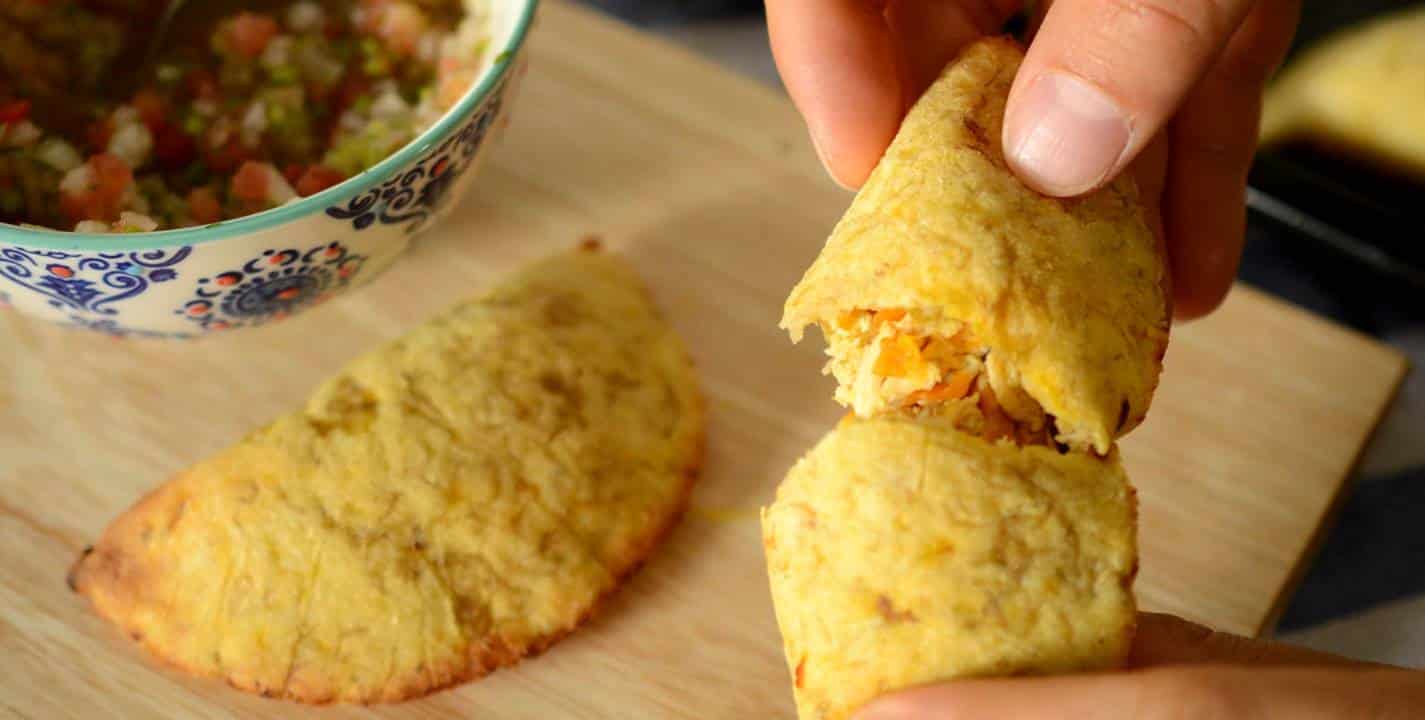 Sem farinha: prepare empanadas com apenas três ingredientes