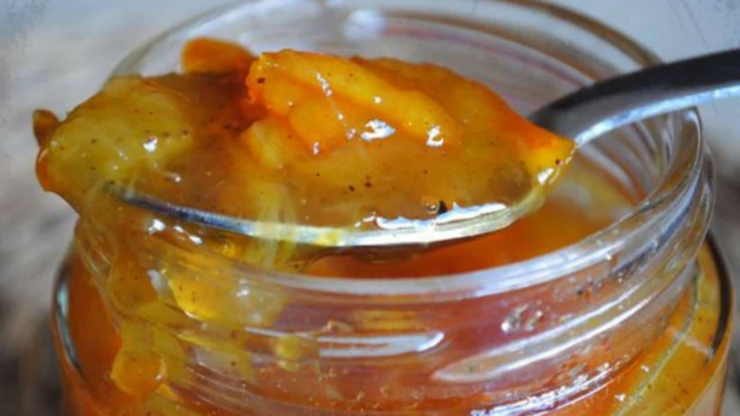 Feito em casa e fácil: prepare sua geleia de laranja com 3 ingredientes!