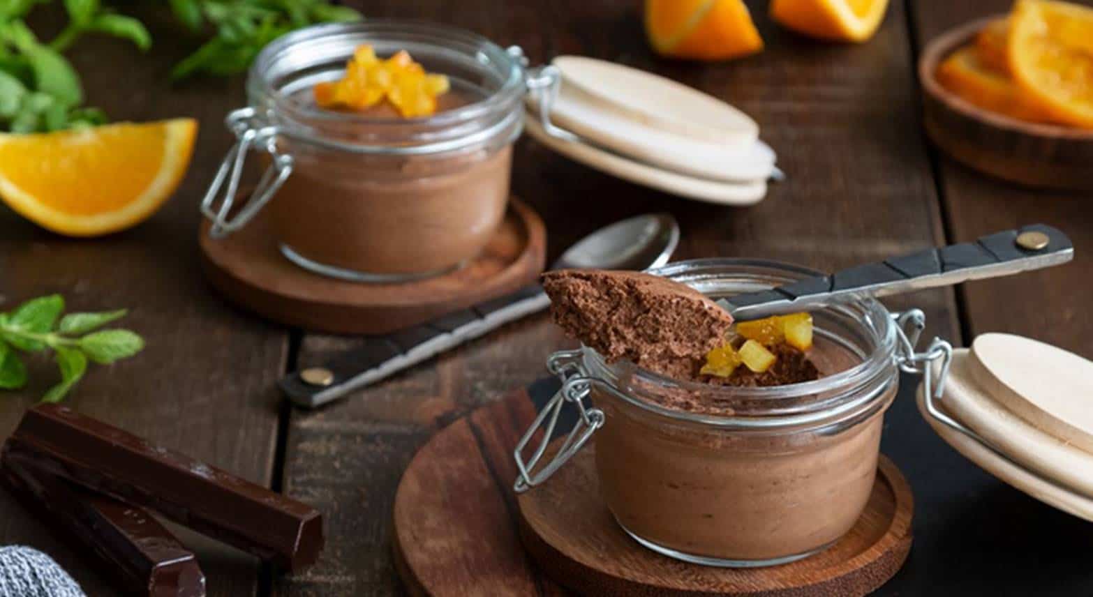 Mousse de chocolate com laranja: para quem quer algo doce, rápido e fácil