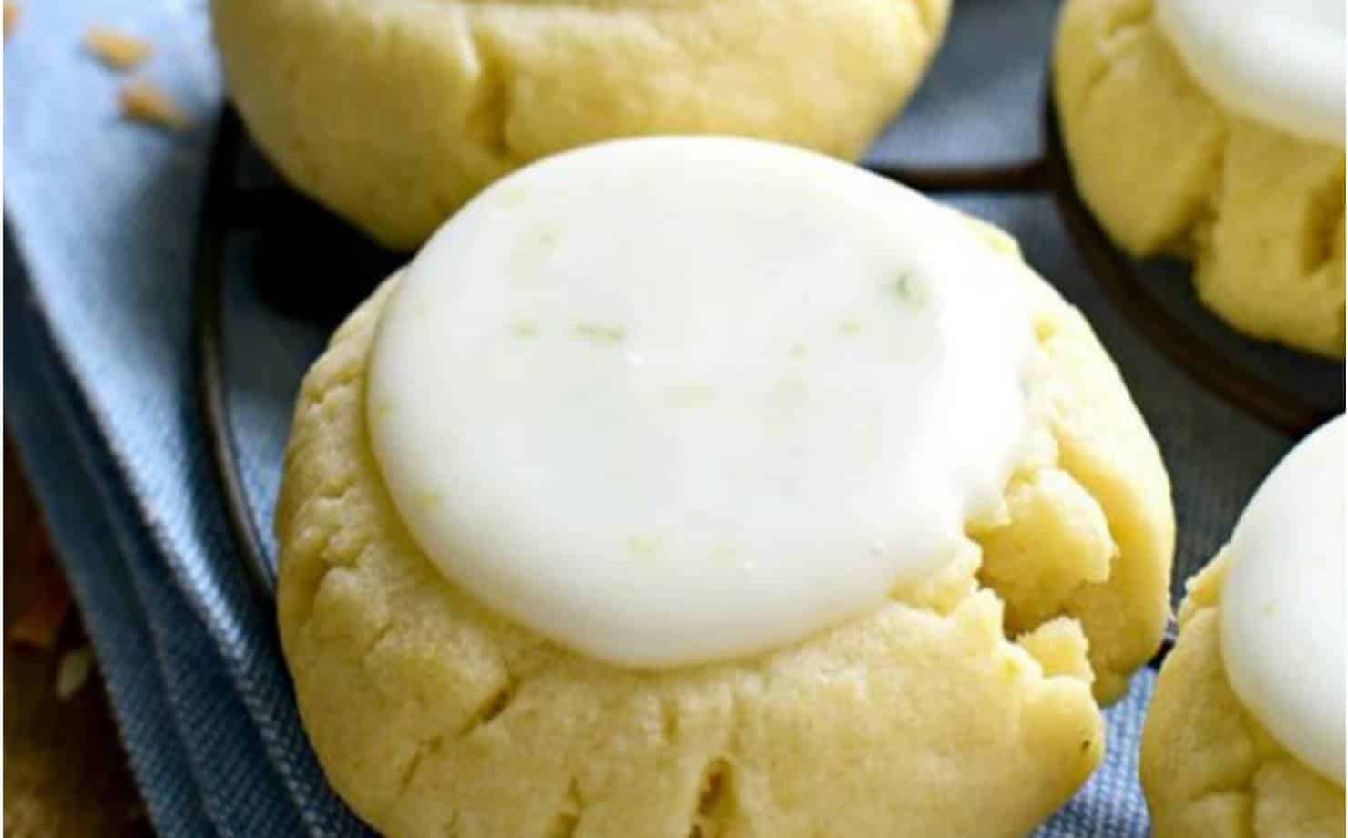 Prepare estes irresistíveis biscoitos de limão com creme em 20 minutos