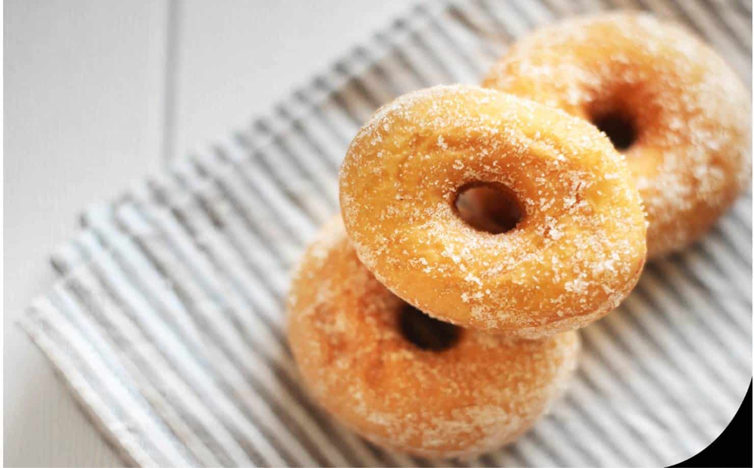 Donuts de aveia e iogurte: uma versão saudável para fazer no microondas